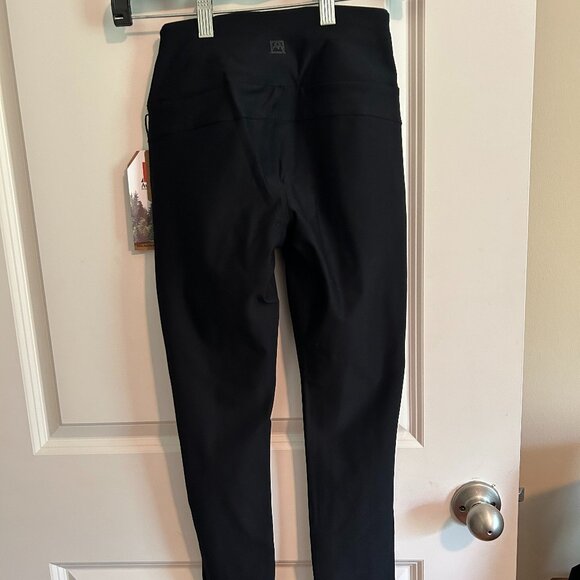 Avalanche High Waisted Ankle Black Leggings Pants Women's Size XS - NEW - Picture 4 of 9